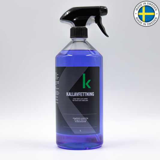 Kallavfettning