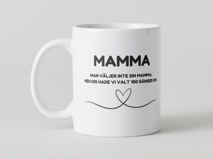 Mugg – Världens Bästa Mamma | Perfekt Present till Mors Dag